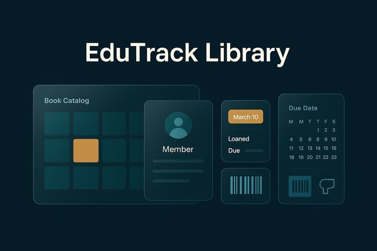 EduTrack LMS — Library Management Template