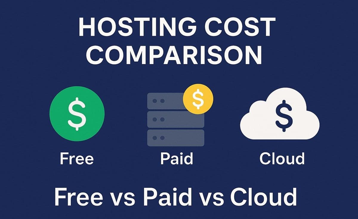 Hosting Cost Comparison: Free vs Paid vs Cloud